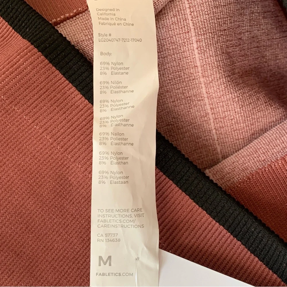 *NWT* Fabletics High-Waisted Seamless Star Leggings - Picture 10 of 10